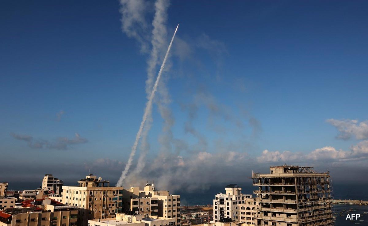 Israel In 'State Of War' After Hamas Fires 5,000 Rockets In "First Strike"