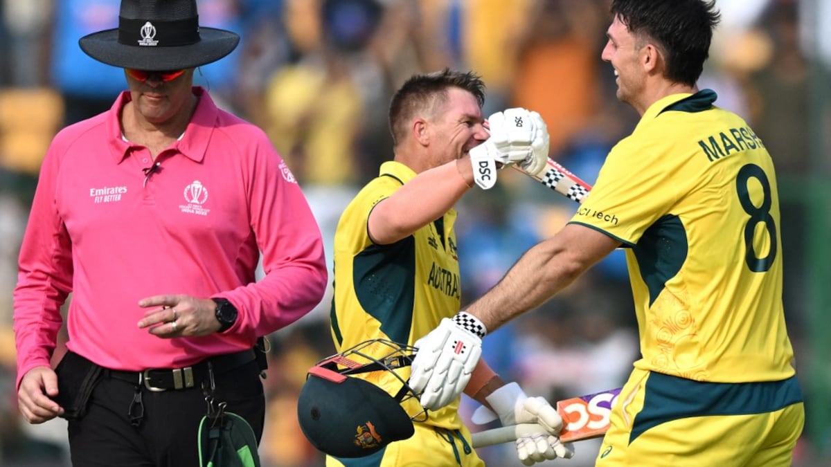 WC: Warner, Marsh Tons, Zampa Magic Lead Australia To 62-Run Win Over Pak