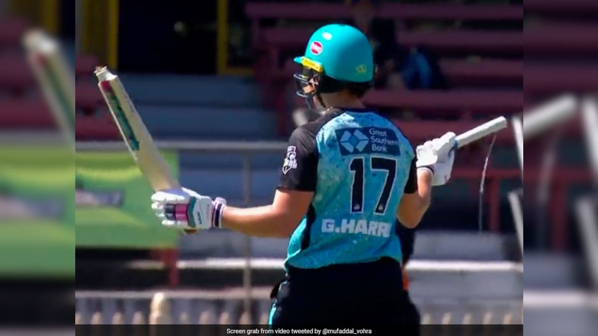 Watch: England Star Hits Six With Broken Bat In WBBL, Video Goes Viral