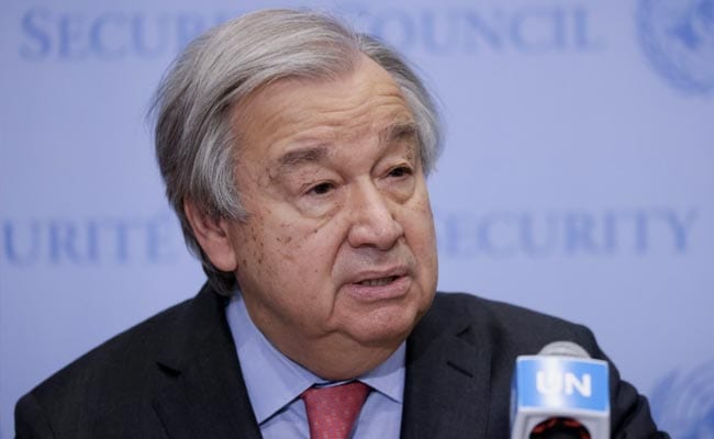 "Shocked By Misrepresentations By Some": UN Chief On Row Over Hamas Remark