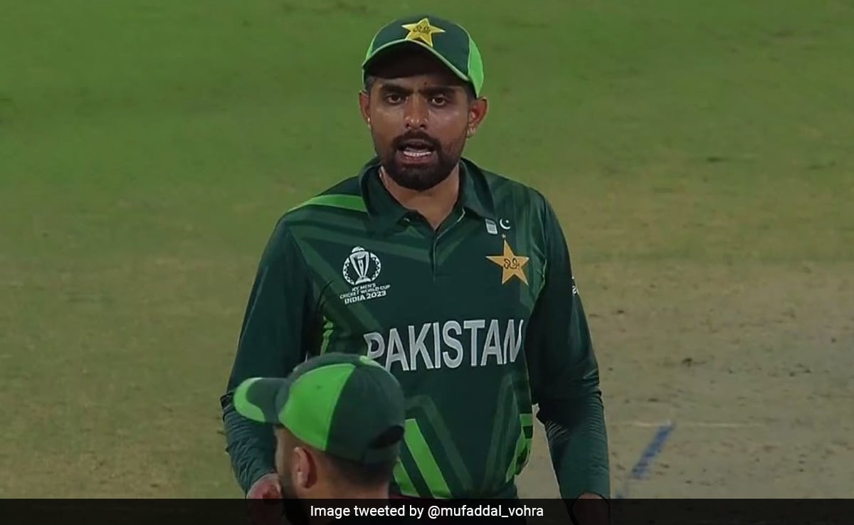 Watch: Babar Loses Cool On Nawaz After Defeat vs SA In WC 2023 Thriller