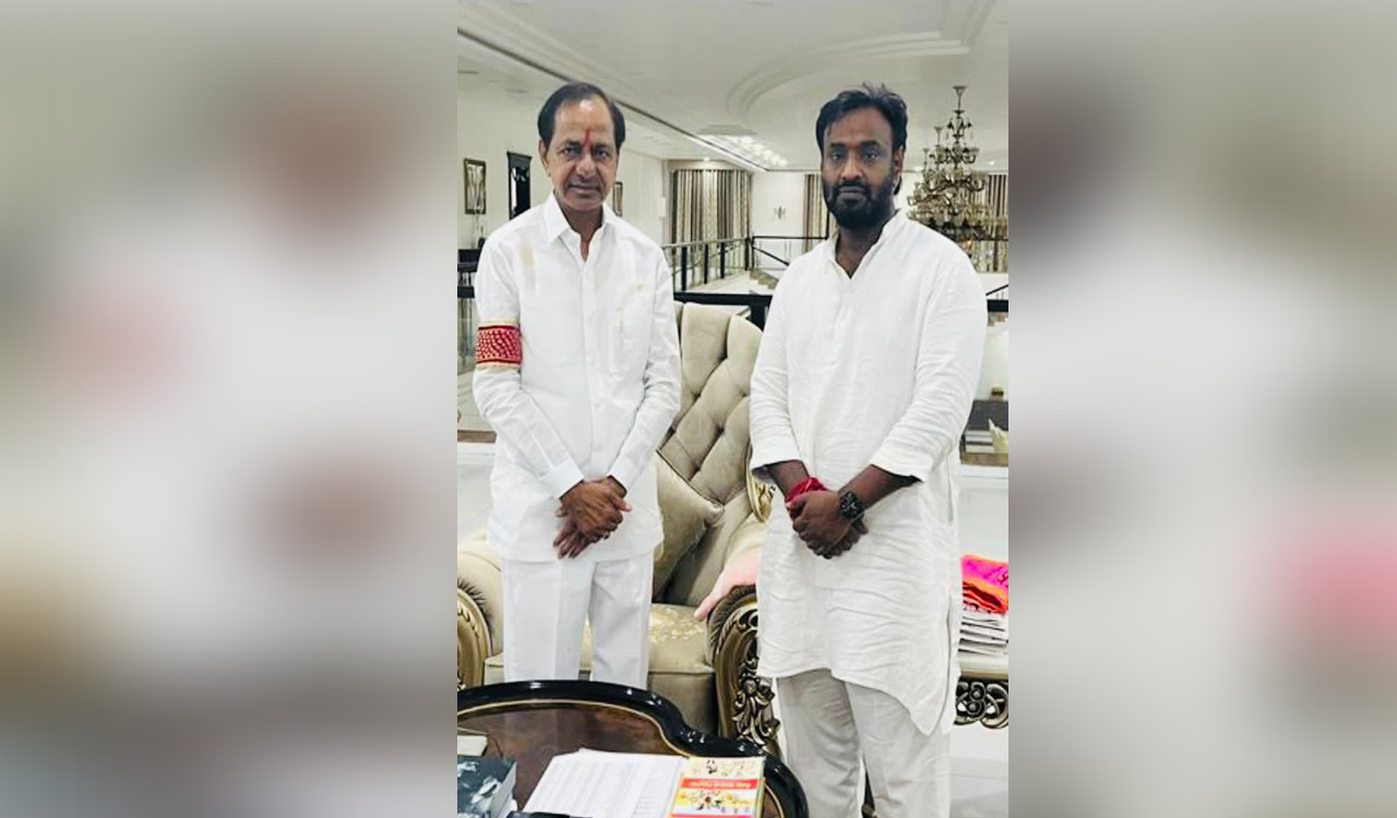 Former Jubilee Hills MLA meets CM KCR