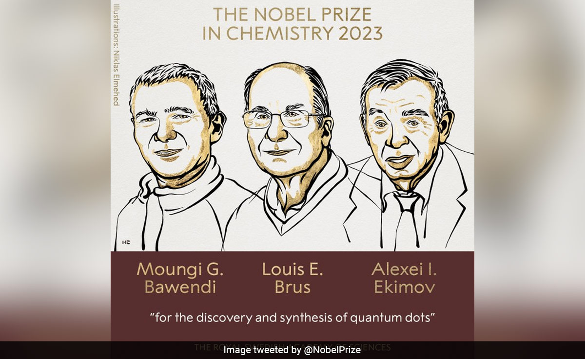 Moungi Bawendi, Louis Brus, Alexei Ekimov Get Nobel Prize For Chemistry