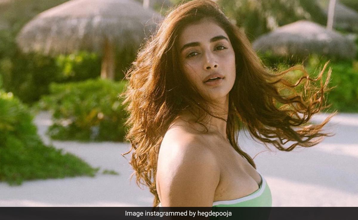 Pooja Hegde In A Mint Green Swimsuit Is Giving Us The Most Stylish "Island Baby" Vibes