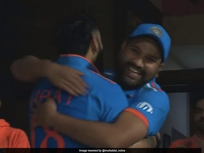 Watch: Kohli-Rohit Bromance In Spotlight As India Ends 20-Year-old WC Jinx