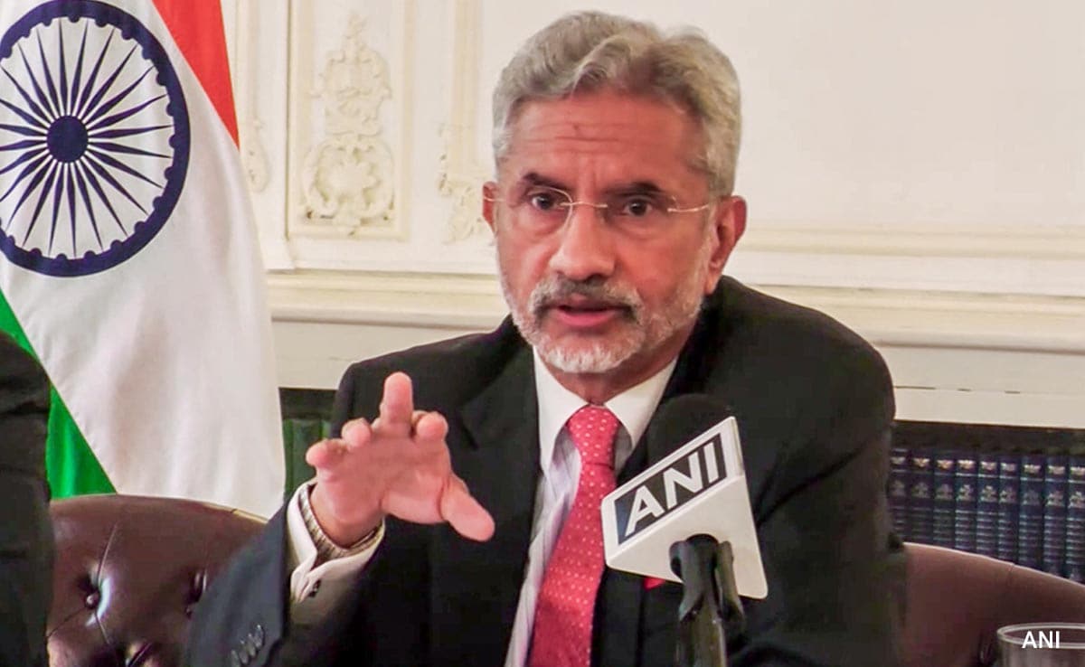 "Architect" Of Modern US-India Ties: Biden Officials Laud S Jaishankar