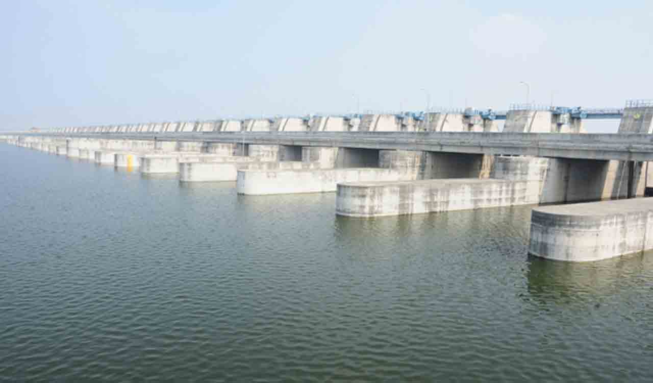 Medigadda Barrage Rehabilitation: mobilisation of men, machinery commences