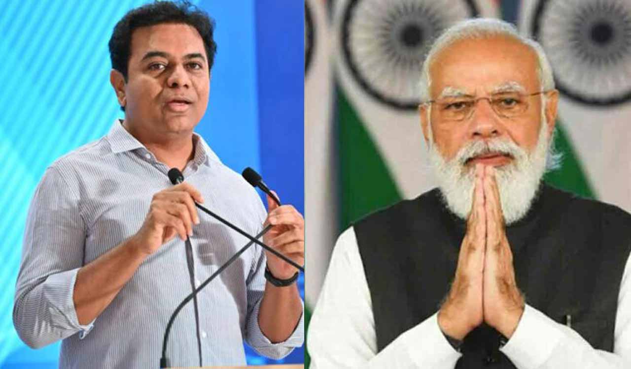 After neglecting Telangana, Modi now making false promises, says KTR