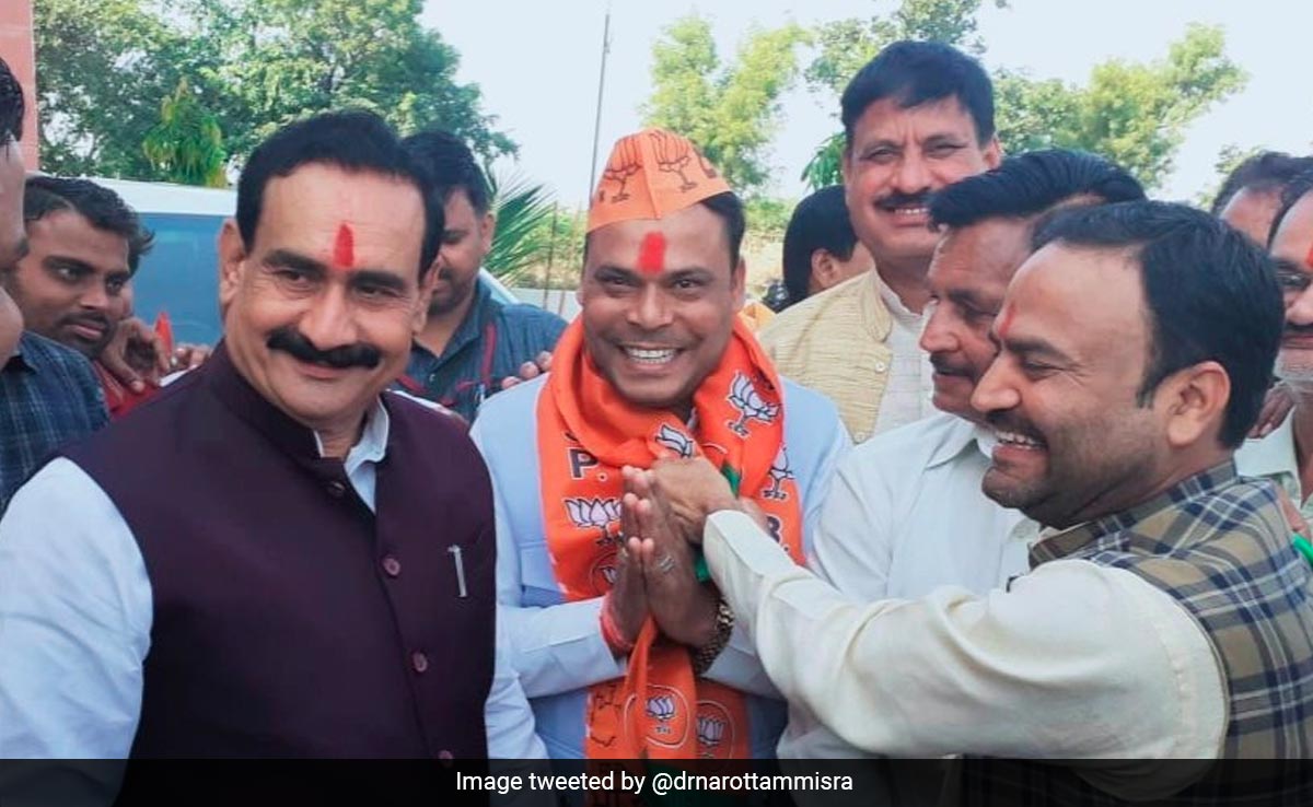 Denied Poll Ticket, Madhya Pradesh Congress Leader Bhanu Thakur Joins BJP