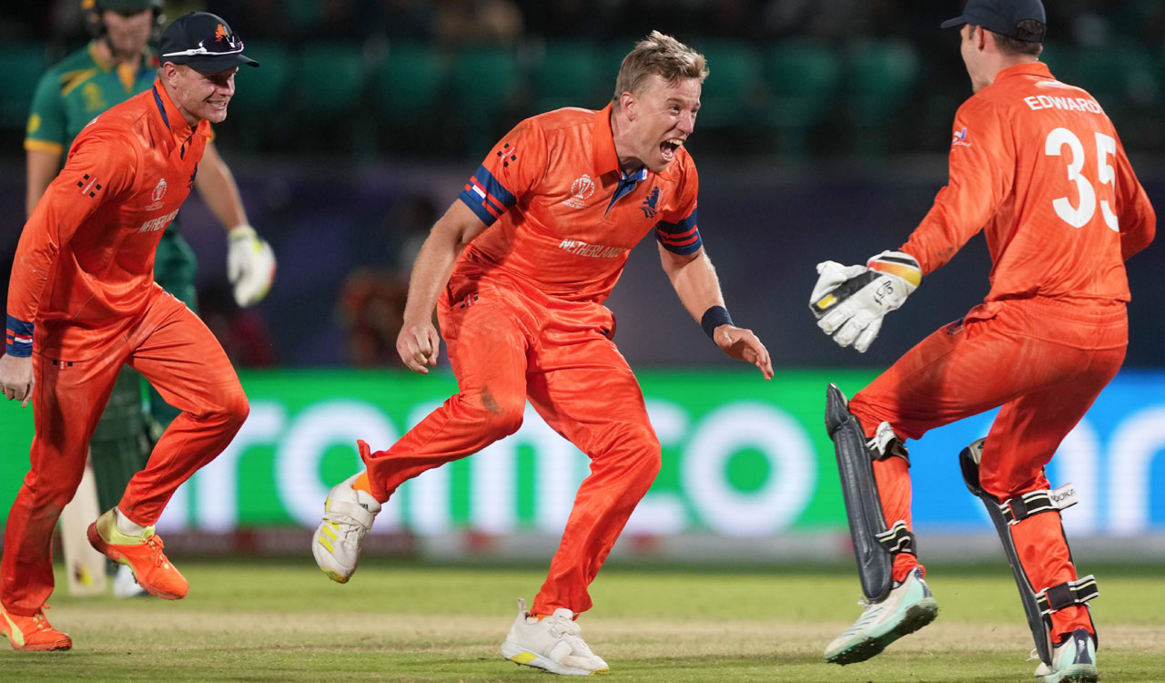 CWC 2023: Netherlands stun South Africa by 38 runs