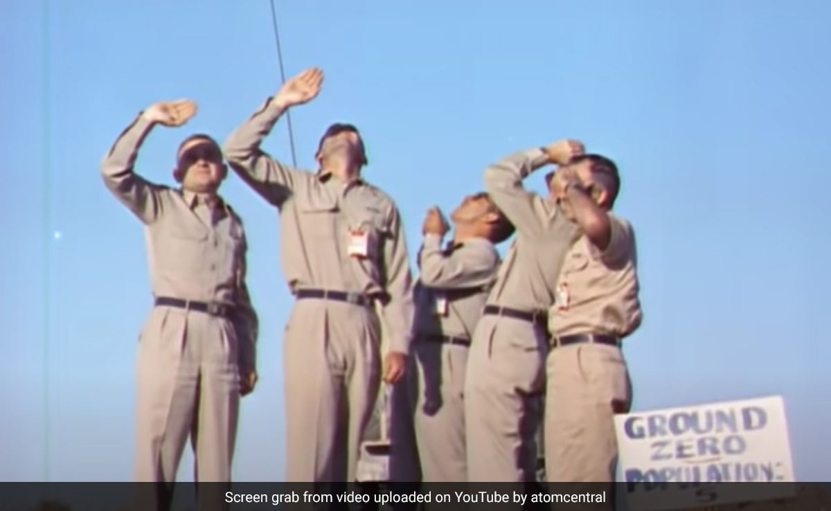 Watch: The Brave Six Who Stood Beneath An Exploding Nuclear Bomb