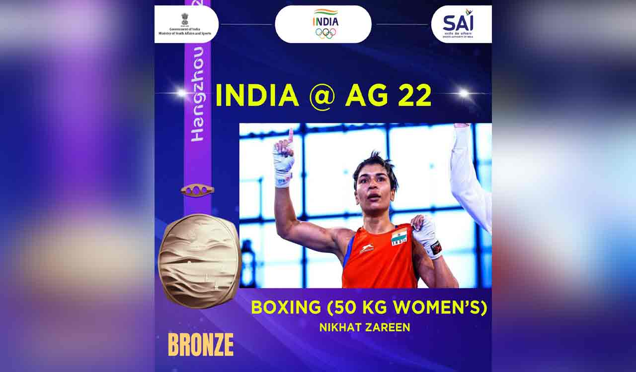 Nikhat Zareen ends Asian Games campaign with bronze medal