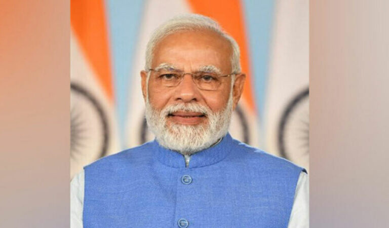 PM Narendra Modi greets people on Valmiki Jayanti