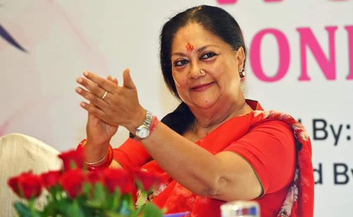 "No Guarantee…": Vasundhara Raje's Dig At Priyanka Gandhi's Poll Promise