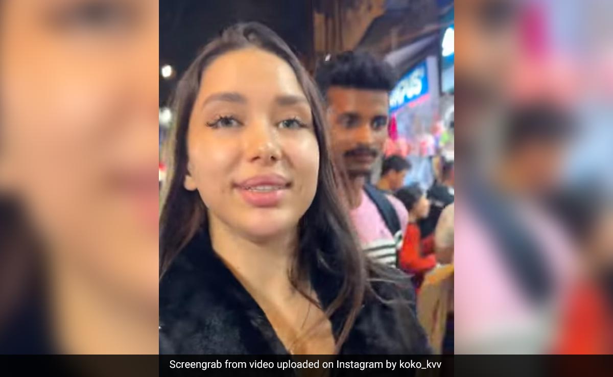 Video: Russian YouTuber Harassed By Man In Delhi's Sarojini Nagar Market