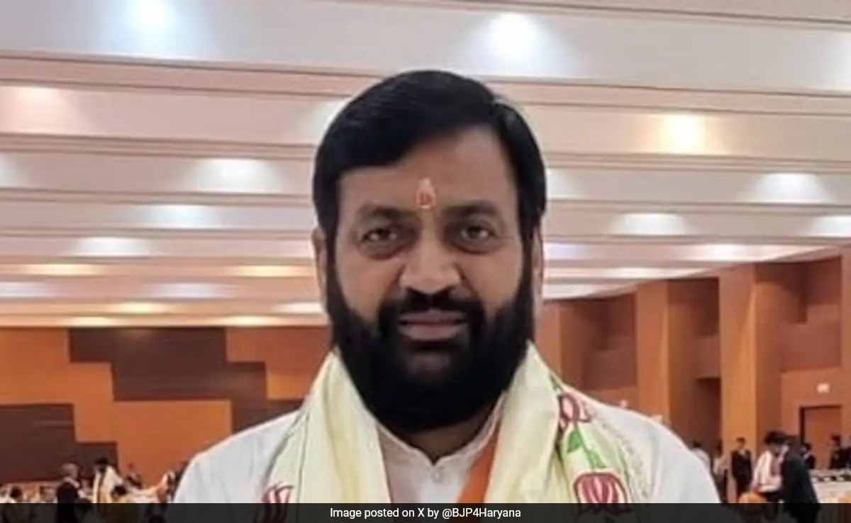 OBC MP Nayab Singh Saini Appointed BJP Haryana president