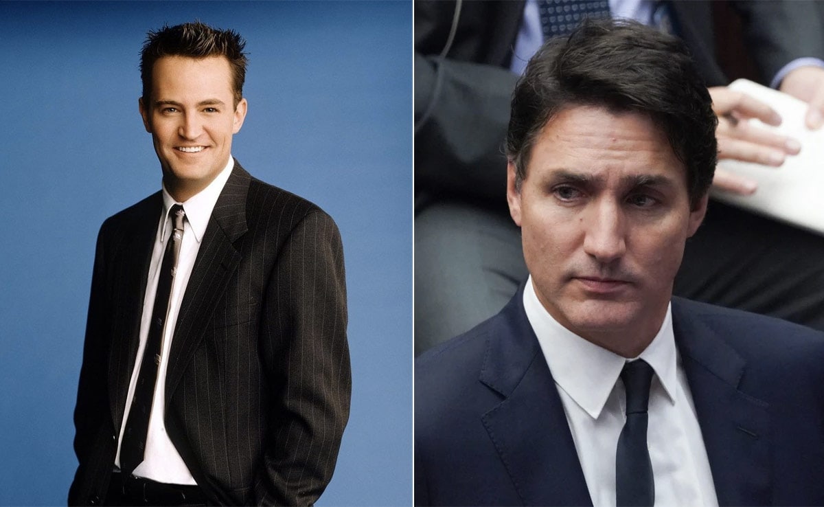 "Shocking": Canada PM Justin Trudeau On Death Of School Friend Matthew Perry