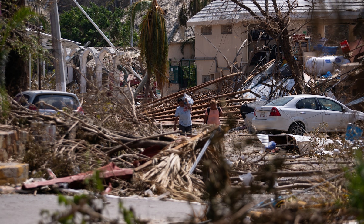 Vast Destruction, 48 Dead In Southern Mexico Due To Hurricane Otis