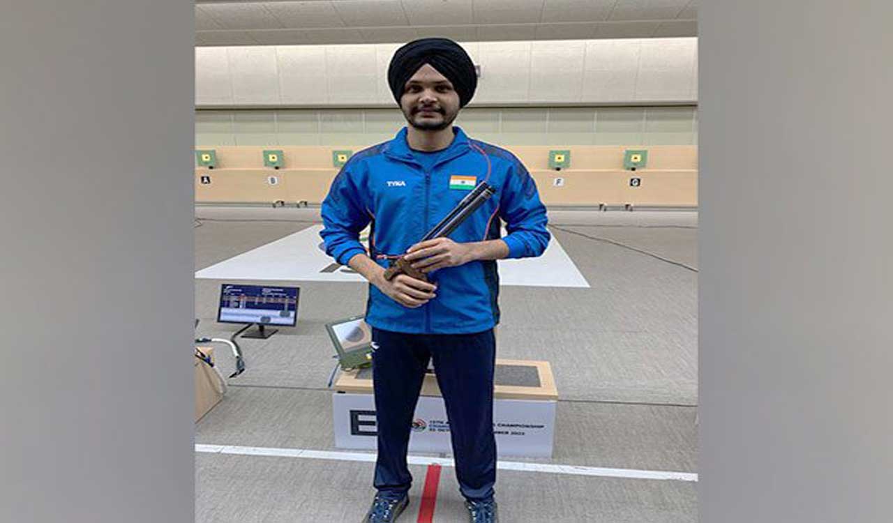 Asian Shooting Championship: Sarabjot wins bronze, India bags eighth Paris Olympics quota place