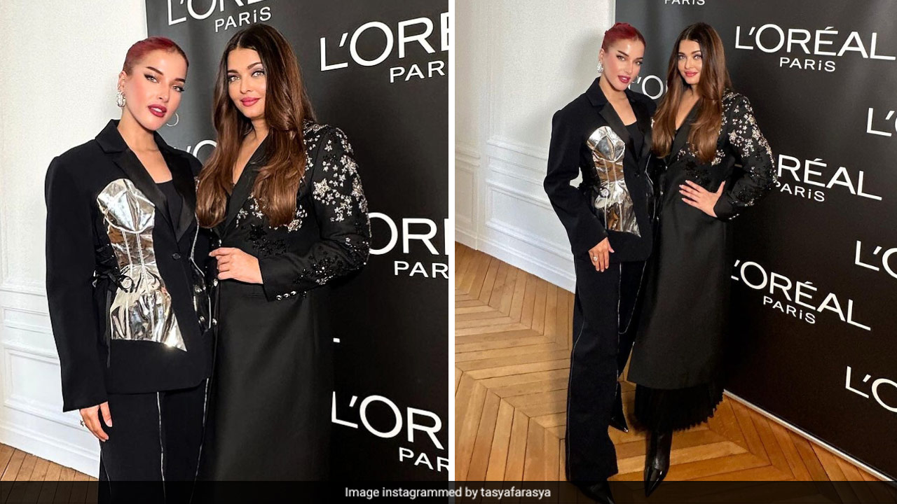 Aishwarya "Walks Her Worth" In Paris With Black Jacket And Pointy Boots