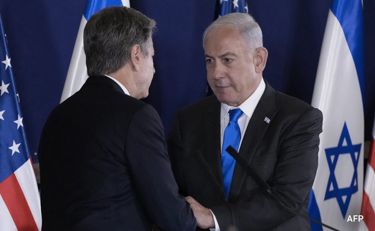 Antony Blinken Meets Benjamin Netanyahu In Israel, Says "US Will Always Be By Your Side"