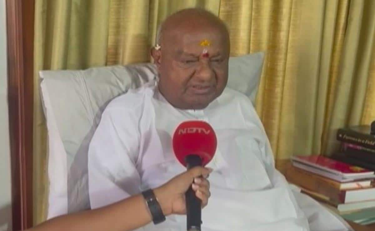 "Nitish Kumar Asked…": After BJP Tie-UP, Deve Gowda Claims INDIA Invite