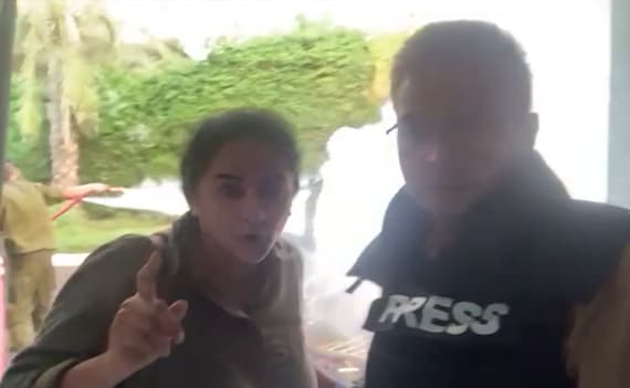 Video: NDTV Journalists Safe After Rocket Hits Their Hotel In Israel