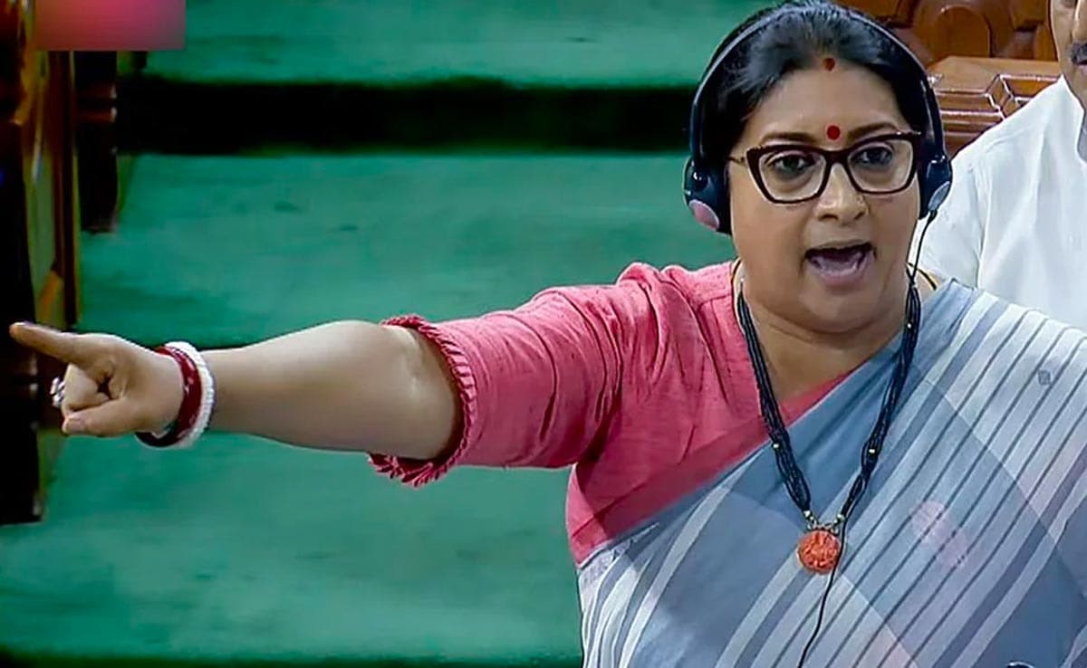 Arrogance Led To Rahul Gandhi's Defeat In Amethi: Smriti Irani