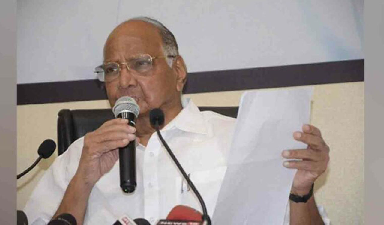 Sharad Pawar slams Maharashtra govt over ‘security’ of women, contractual hiring