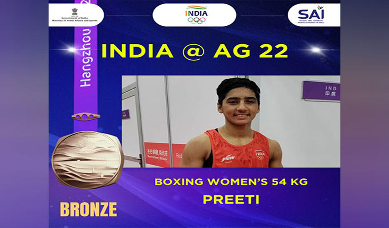 Asian Games: Boxer Preeti Pawar settles for bronze in 54kg Weight Category