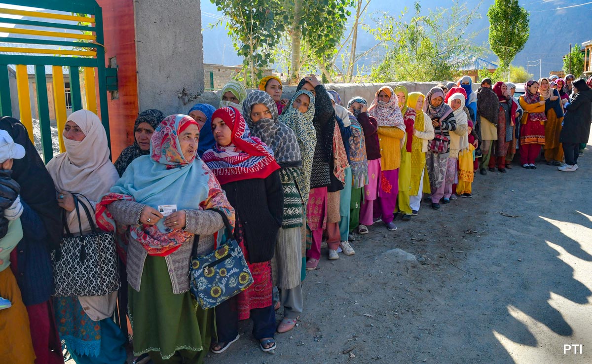 73% Voting In 1st Ladakh Key Polls Since Article 370 Was Scrapped