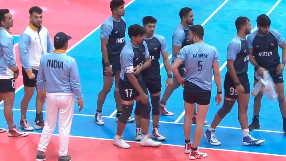 Indian Men's Kabaddi Team Remains Unbeaten; Defeat Thailand 63-26