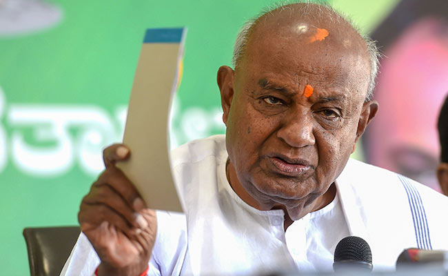 "I Will Go To Ayodhya On January 22": Former PM HD Deve Gowda