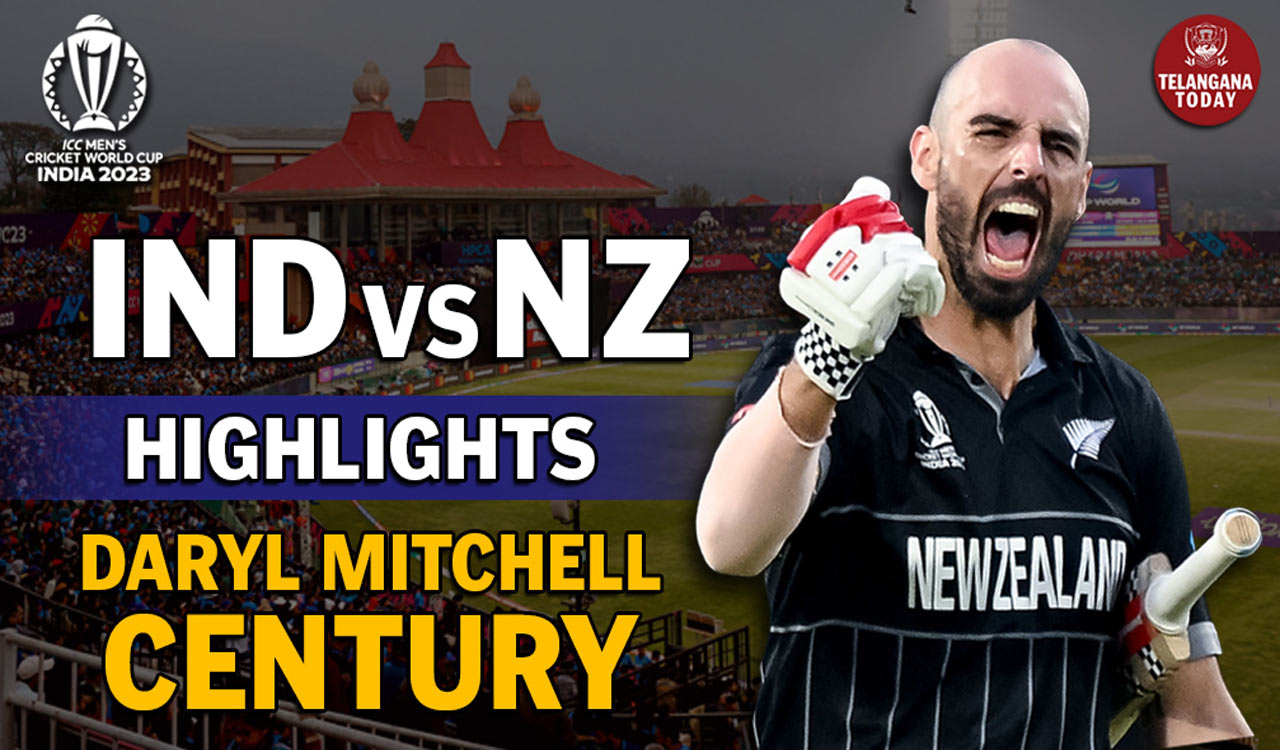 India vs New Zealand Highlights: Daryl Mitchell Dominating Century | ICC World Cup 2023