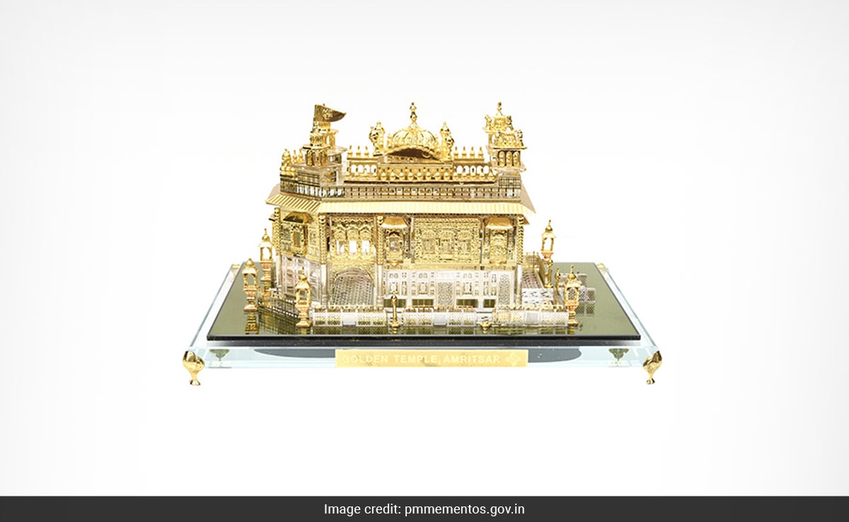 "Disrespectful": Akali Dal On Auction Of Golden Temple Model Gifted To PM