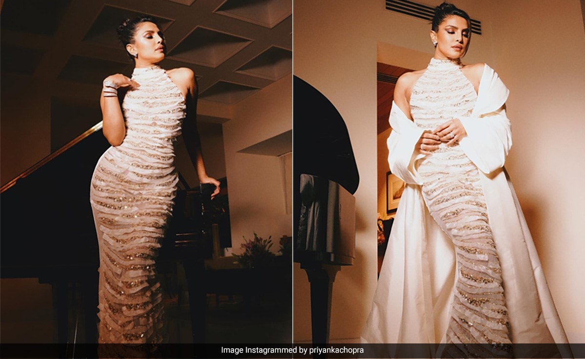 Priyanka Chopra Shines Like The Sun In An Embellished Tony Ward Gown For Jio MAMI Mumbai Film Festival Opening Night