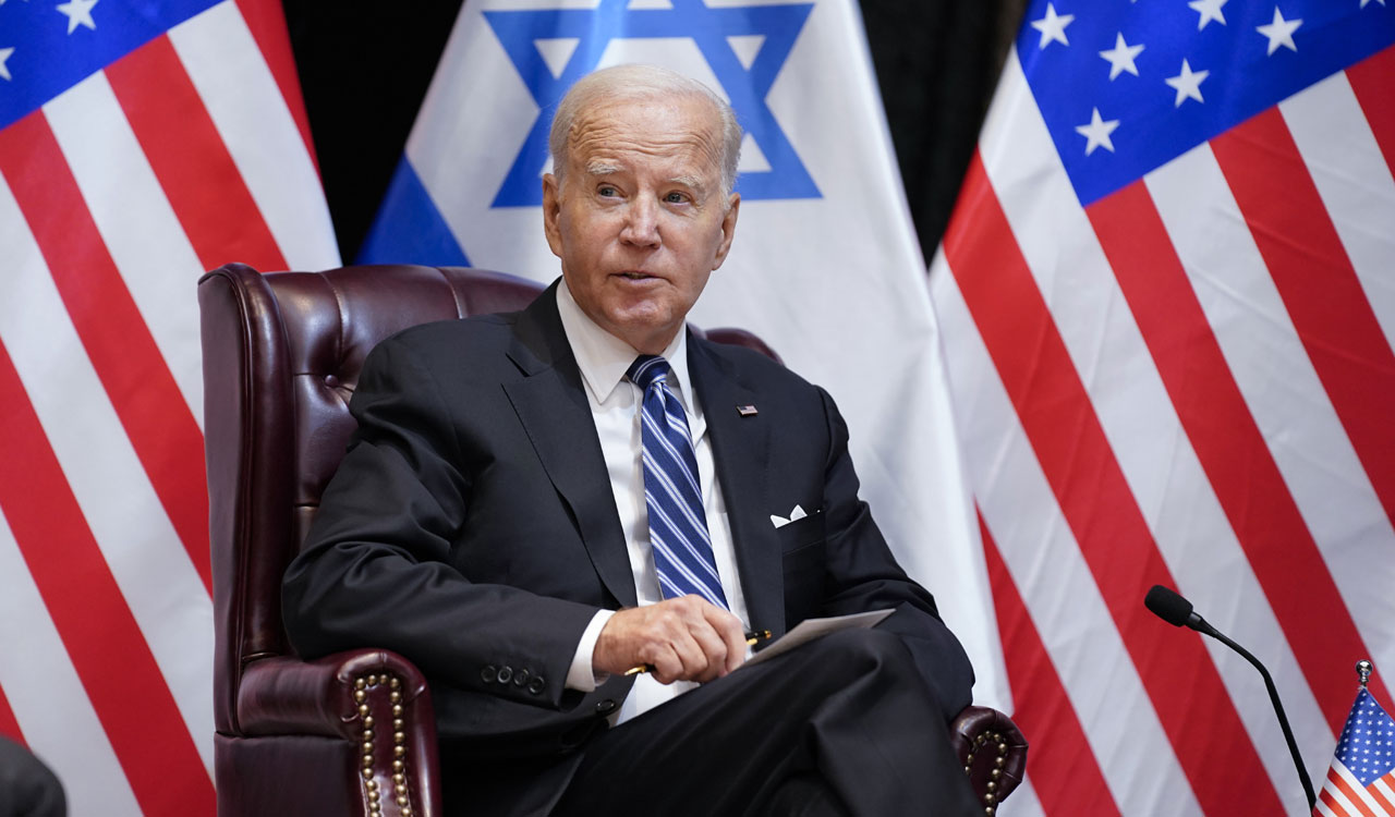 Israel has been victimised but it can relieve suffering of Gazans: Biden