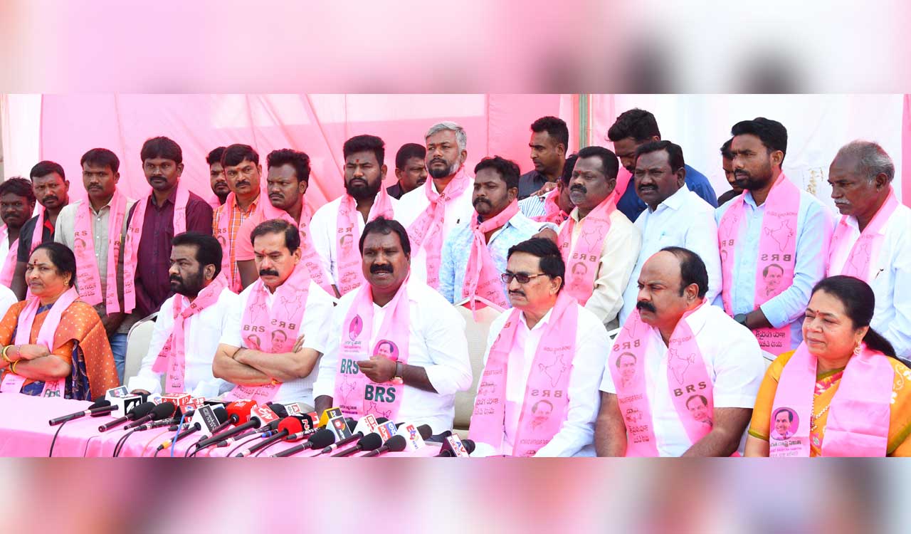 BRS takes lead in election campaign across erstwhile Warangal