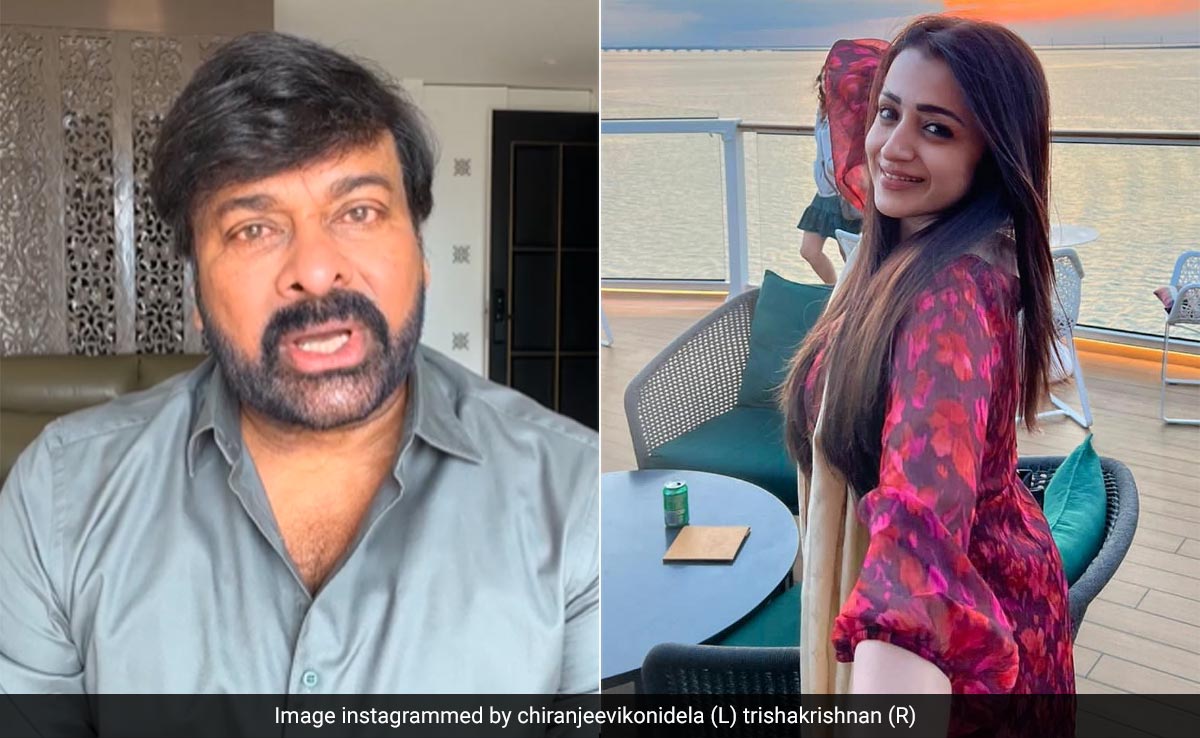 "They Reek Of Perversion": Chiranjeevi On Comments By Mansoor About Trisha