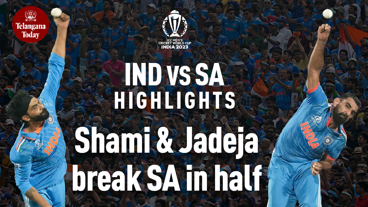 IND vs SA Highlights: Shami And Jadeja Break SA Early | ICC World Cup 2023 | India vs South Africa