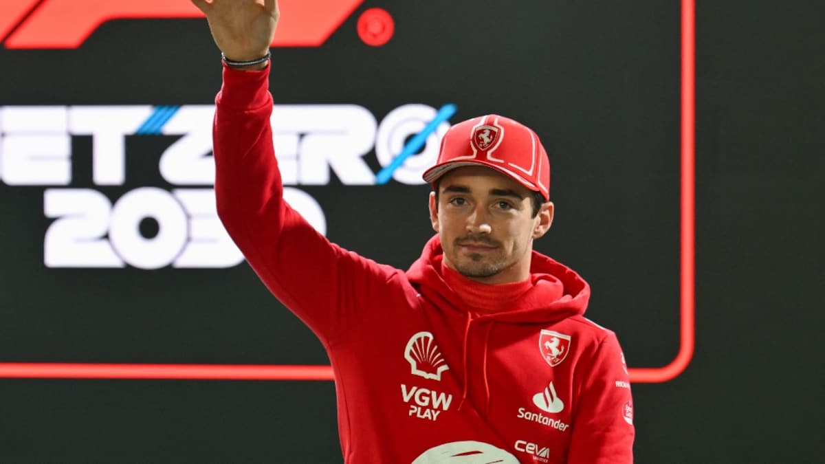 Ferrari's Charles Leclerc Takes Pole Position For Las Vegas Grand Prix