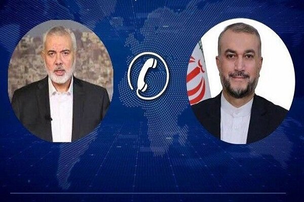 Iranian FM, Hamas chief discuss Gaza developments