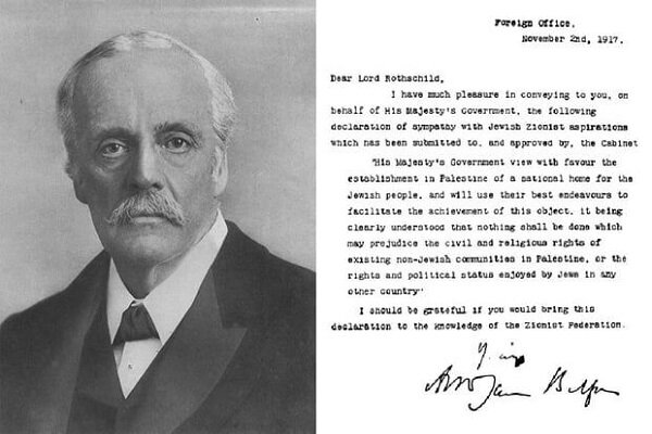 ‘Apartheid and occupation’: Iran FM reviews Balfour Declarati