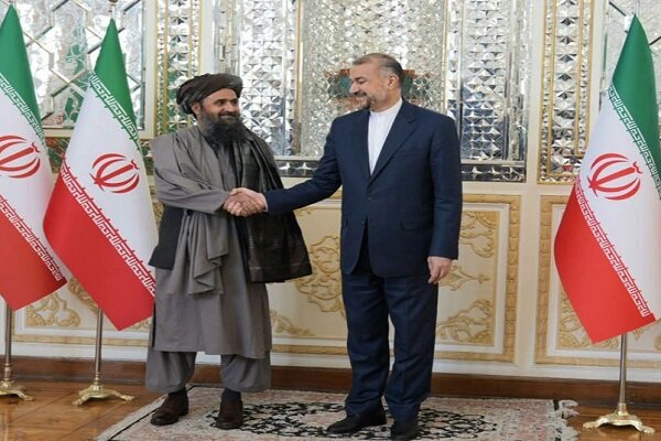 FM Amir-Abdollahian meets with Mullah Baradar in Tehran