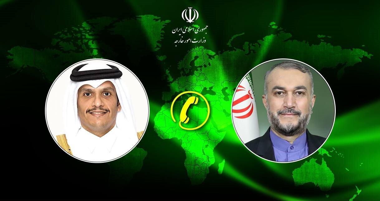 Iran, Qatar FMs say most players call for end of war on Gaza