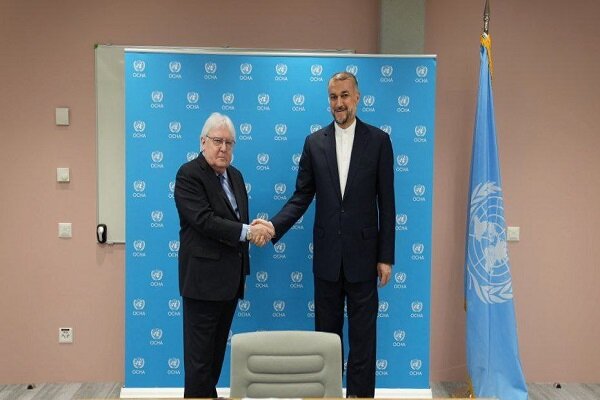 Iran FM, UN official discuss Gaza developments