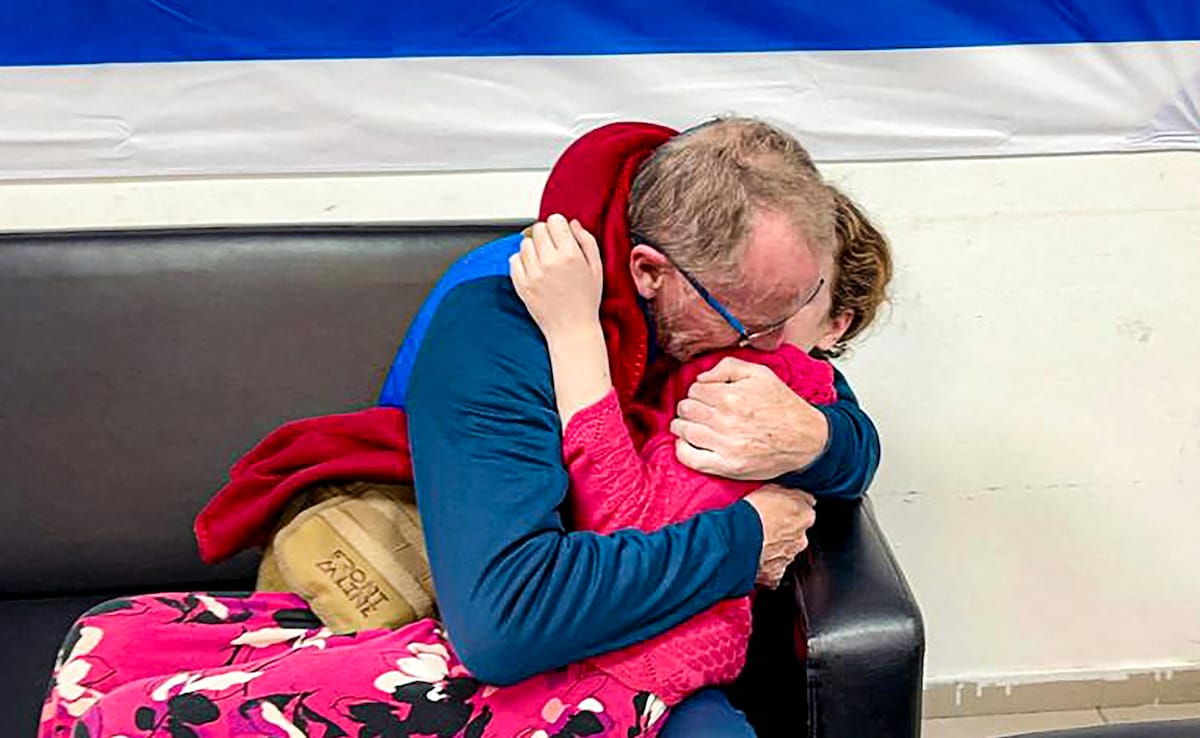 "She Was Noisy But Now Only Whispers": Father Of Girl, 9, Freed By Hamas