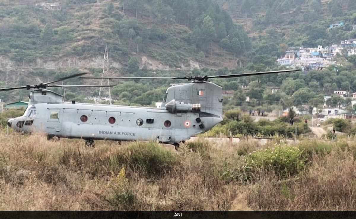 Chinook Helicopter On Standby For Trapped Uttarakhand Tunnel Workers