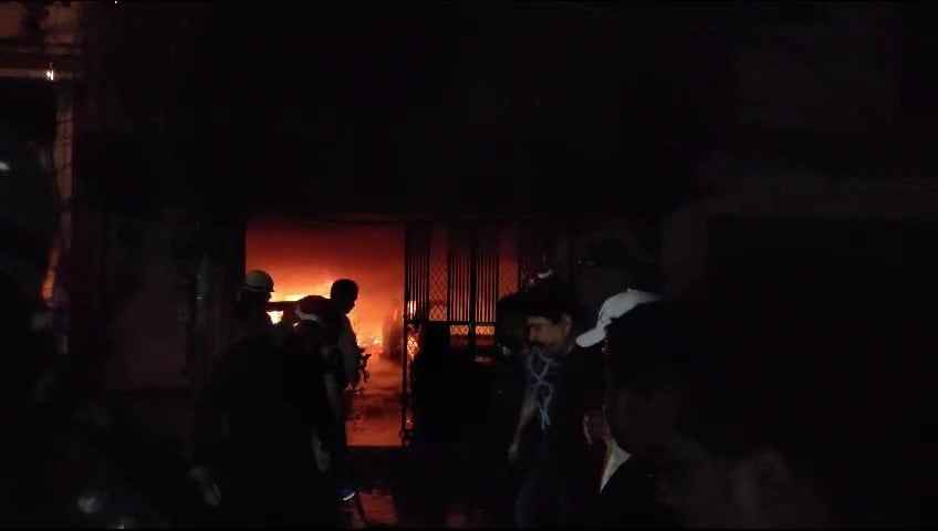 1 Dead, 26 Rescued After Fire At Residential Building In Delhi's Shakarpur