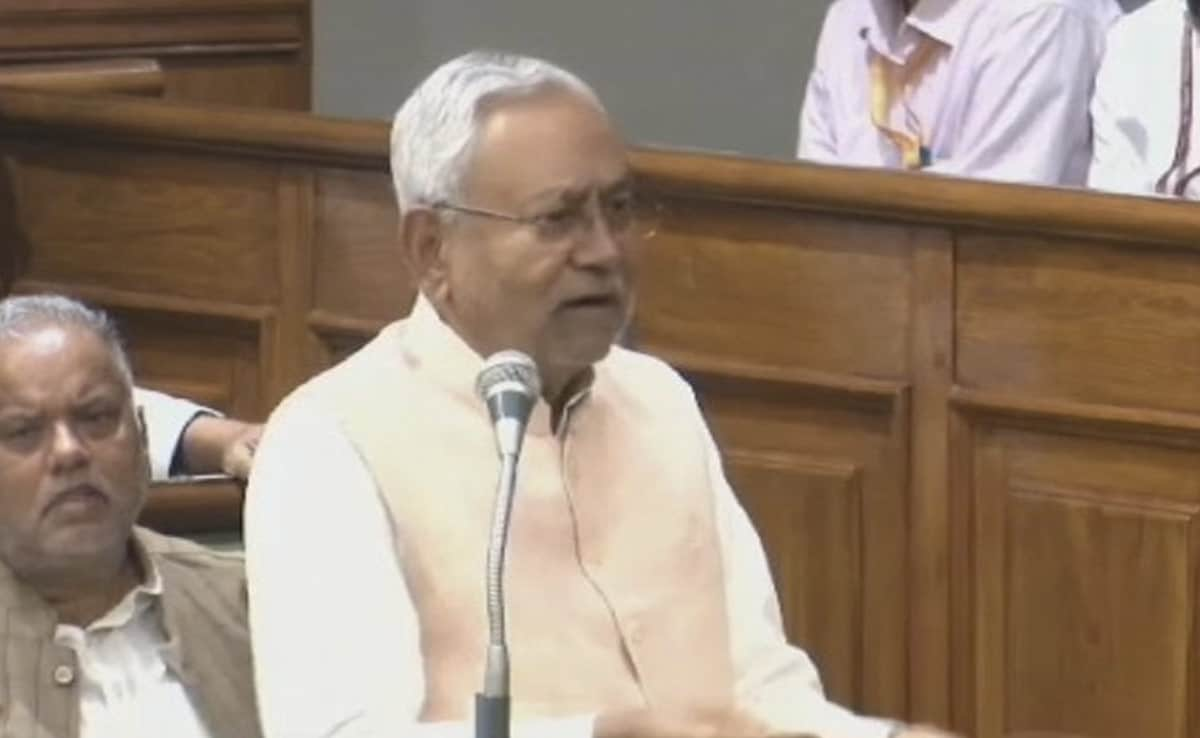 "Lost Mental Stability": BJP Hammers Nitish Kumar In Population Remark Row